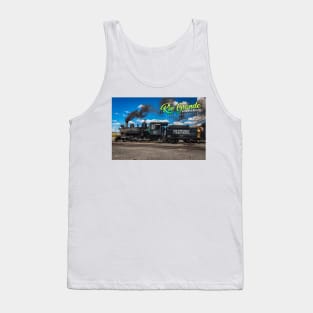 Rio Grande Southern 20 Steam Locomotive at Antonito Colorado Tank Top